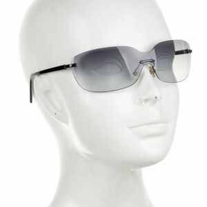 Vintage Kate Spade New York Y2K Gary Gradient Shield Rimless Sunglasses